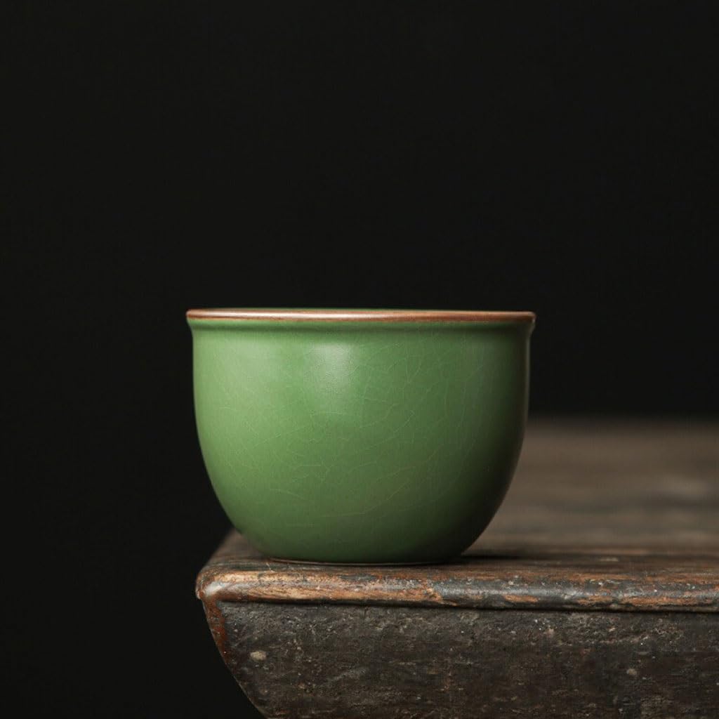 Tazas de té Pequeñas Taza de té cerámica, taza anfitrión, jarra, juego Kung Fu, cocina, fiesta, exquisito tazón Personal, individual for beber en casa Taza de té de Kungfu