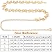 Liutufy Women's Waist Chain Belt - Adjustable Chain Belt for Jeans and Dresses (Gold Butterfly S）