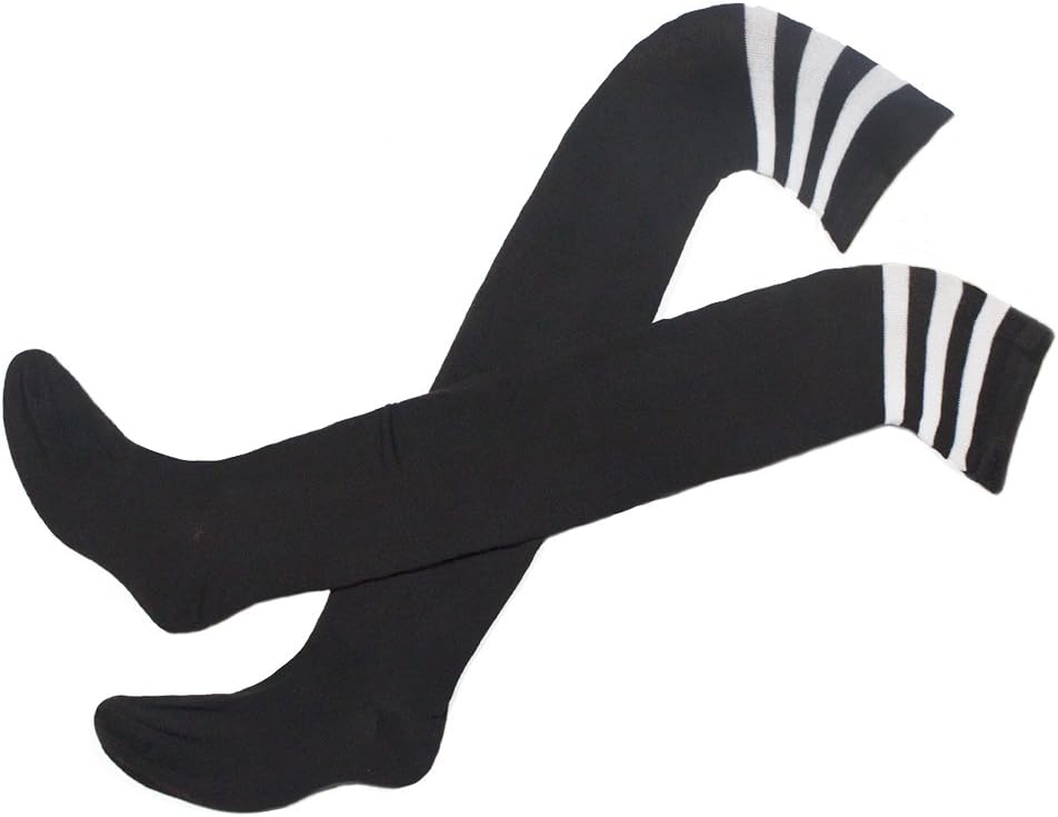Dahlia Women's Thigh High Sock - Black Bottom