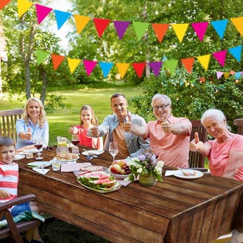 Nappe de fête western plastique durable chemin de table rustique anniversaire