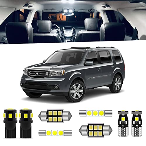 ENDPAGE 17-Pieces Pilot LED Interior Light Kit for Honda Pilot ...