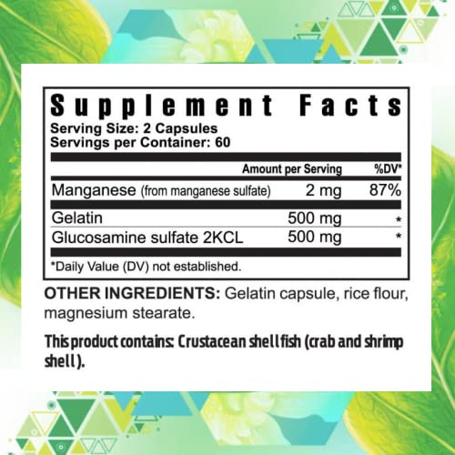 Image of Youngevity Ultimate Gluco-Gel -for Joints, Tendons, Bones & Cartilage | Contains Glucosamine, Gelatin & Manganese | 2 Bottles