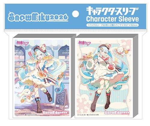SNOW MIKU 2026 キャラクタースリーブセット 雪ミク2026（A）(EN-E019)