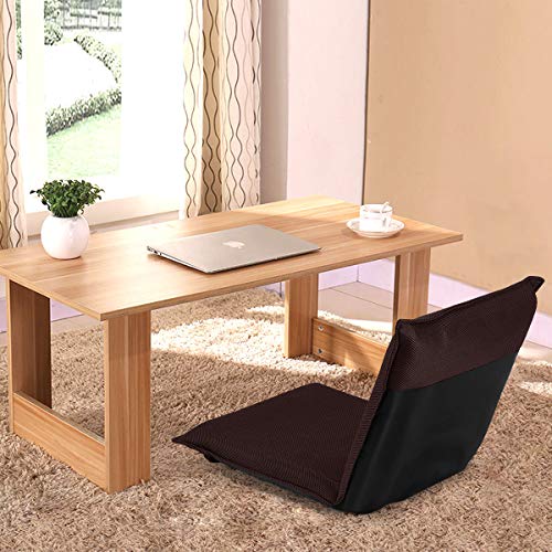Image of Giantex Adjustable Mesh Floor Sofa Chair, 6-Position Multi-Angle Padded Floor Chair, Cushioned Back Support Versatile, Video Game Chairs for Meditation Seminars Reading TV Watching or Gaming