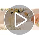 WDF 36PCS Clear Champagne Flutes Plastic - 6 OZ Clear Disposable Champagne Flutes Party Supplies for Wedding/Birthday/Parties