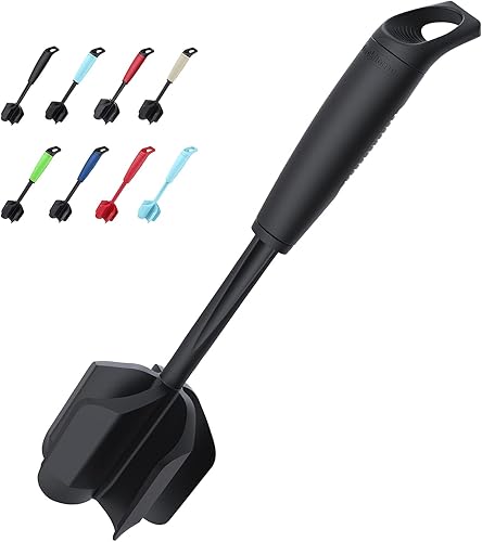 Ourokhome Picador de carne y papas mejorado, triturador de carne molida resistente al calor para carne de hamburguesa, 5 cuchillas curvas,