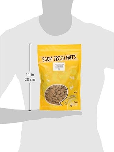 Miniatura 6 de Almendras California asadas secas con sal marina (2 libras) - almendras supremas no pareil - veganas y keto - asadas a la perfección en pequeños