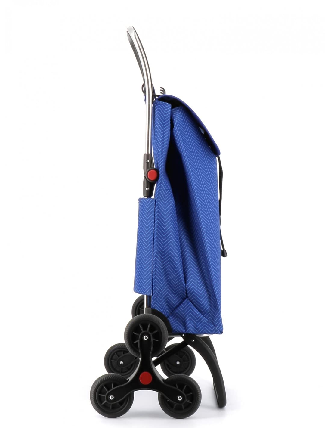 Klappbarer Einkaufstrolley Rolser I-Max ONA 6 Räder Treppensteiger - Blau
