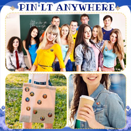 Image of 30 /60 Pcs Cute Enamel Pins Bulk Lapel Brooch