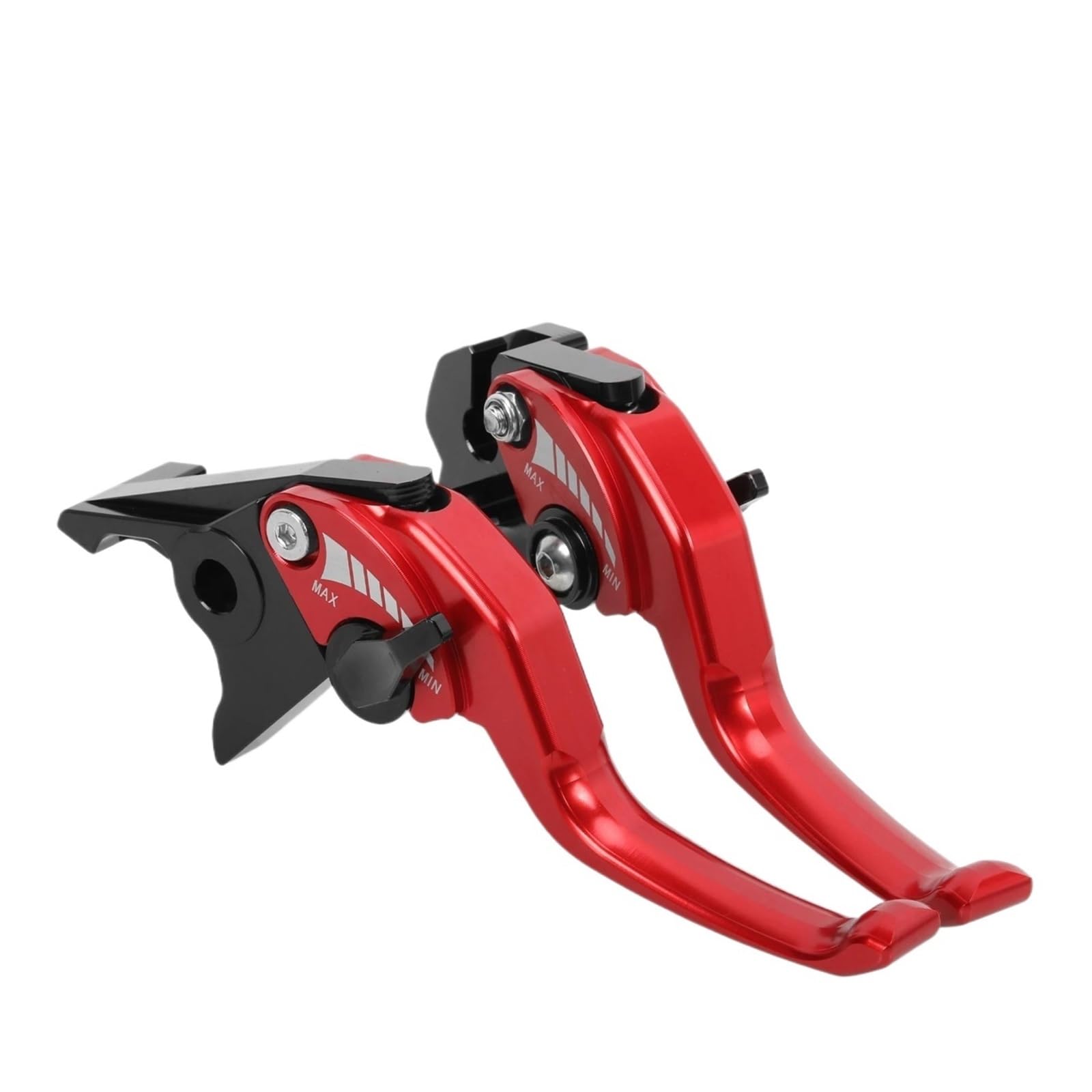Mrbvhgpkut Red Motorcycle Brake Clutch Motorcycle Handles Levers Brake Clutch Lever For Hornet 750 Cb750 Xl750 For Transalp750(Red)