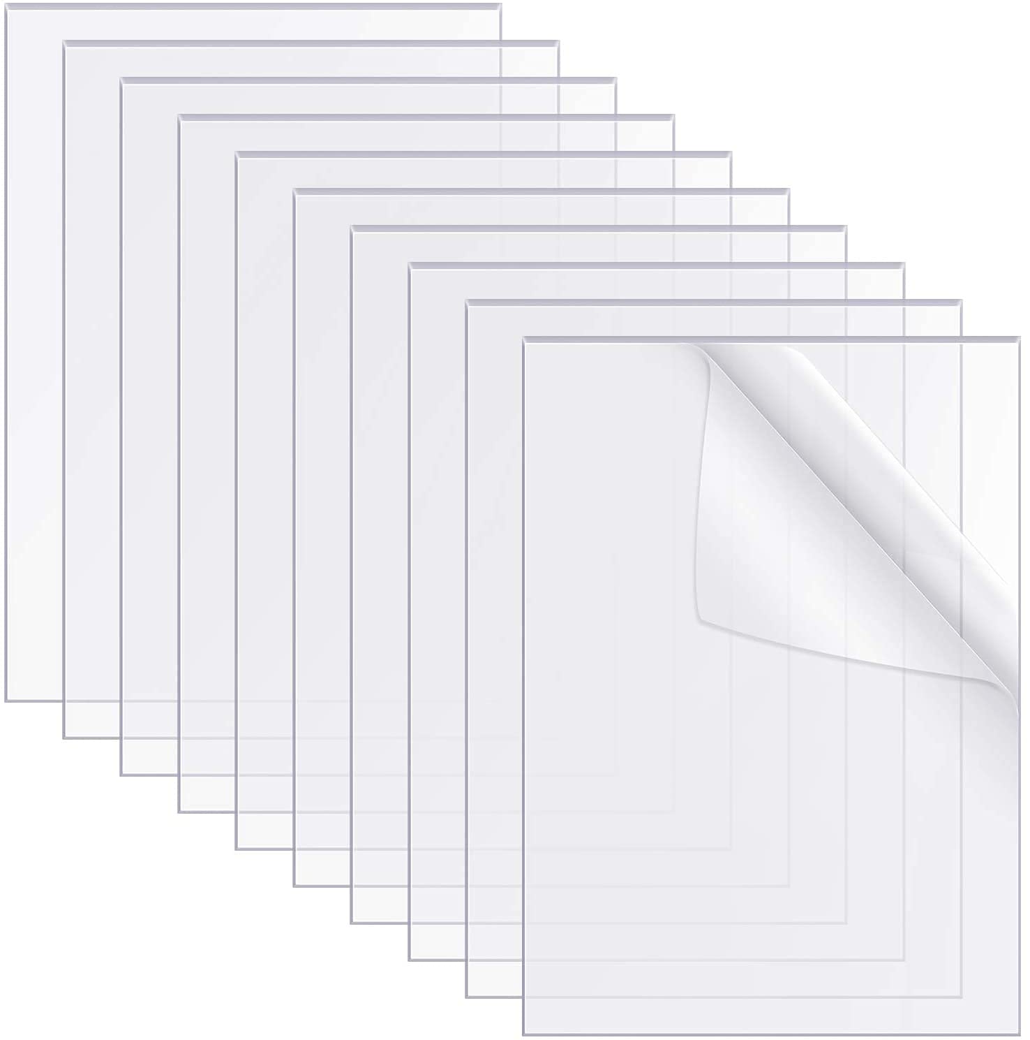 Hosuer Clear Acrylic Sheets Sign Acrylic Panel Perspex Sheet Glass Replacement Plastic Sheet 3Mm 800Mm X 400Mm