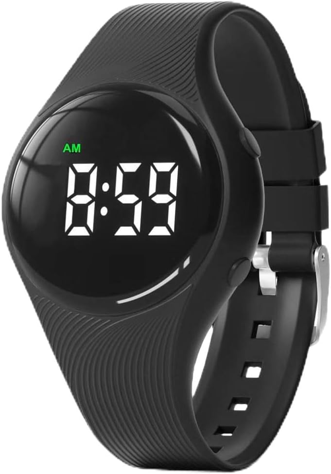 Potty Training Watch - Water Resistant Silent Vibrating Watch - Rechargeable Medical Reminder Watch - with Alarm and Lock Screen