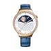 Huawei Smartwatch for iPhone, Android Smartphones - Retail Packaging - Gold/Sapphire