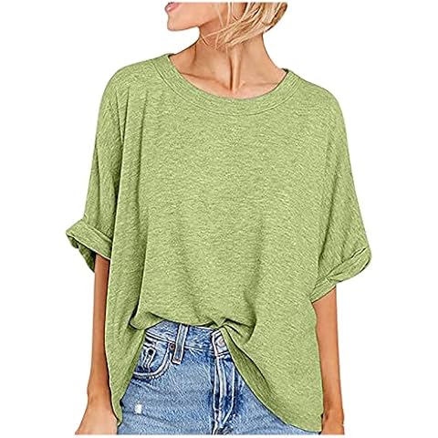 Ladies Cotton Short Sleeve Oversized T-Shirts Cover