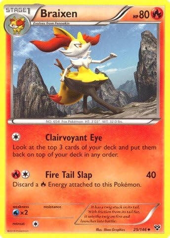 Pokemon - Braixen (25/146) - XY