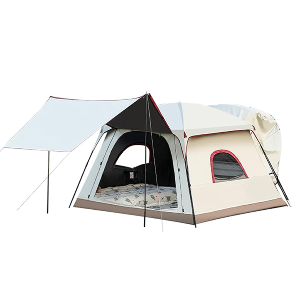 Tente pour Dacia Duster 2013-2023 2024 2025, tente dôme double couche pour espace de vie supplémentaire, tente de camping avec sol de tente cousu, protection solaire imperméable Sports et Loisirs