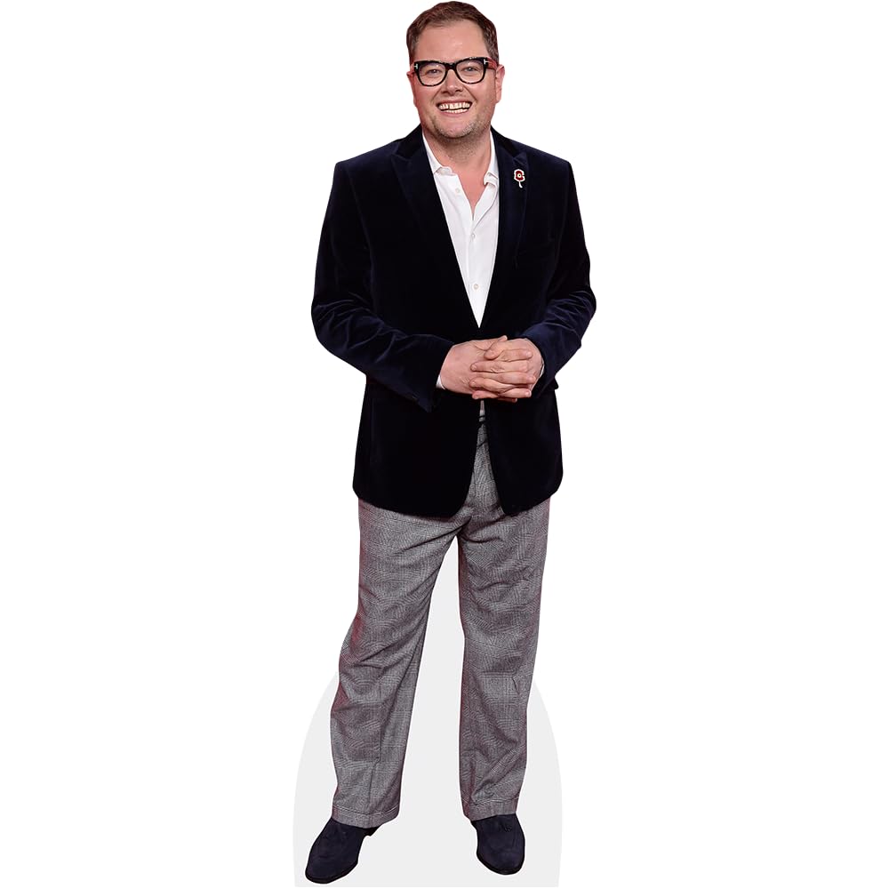 Yes Point Of Sale & Packaging Alan Carr Mini Cardboard Cutout - (Blazer) (60Cm)