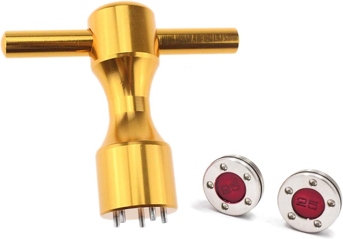 HISTAR 2Pcs Golf Custom red Weights + Gold Wrench for Titleist Scotty Cameron Putters