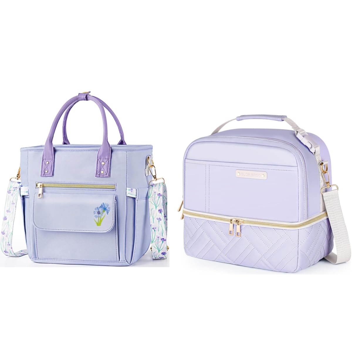 Deluxe Lunch Bag 2 Tier XL Lunch Box
