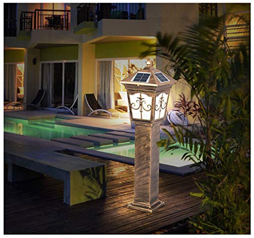 Ground Light Outdoor Walkway Courtyard Lights Park Lawn Lights Solar Courtyard Lights 10Pcs 23 * 23 * 82Cm