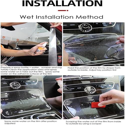 Protection écran navigation GPS Hyundai Santa Fe film transparent TPU - 3