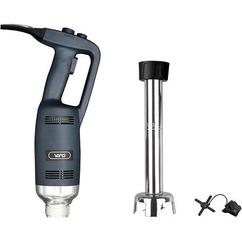VONCI 350W Commercial Immersion Blender, Light Duty Hand Blender, Variable Speed 6000-20000RPM, 12" Detachable Shaft.