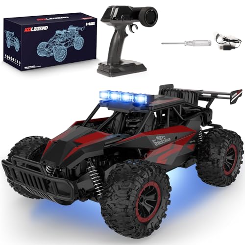 kolegend Ferngesteuertes Auto Offroad für Junge draußen mit 2-Akku 50 Minuten 1:12 Maßstab RC Buggy 25KM/H 2,4 GHZ Funkfernsteuerung Rennwagen Crawler Truck Geländewagen Car Spielzeug