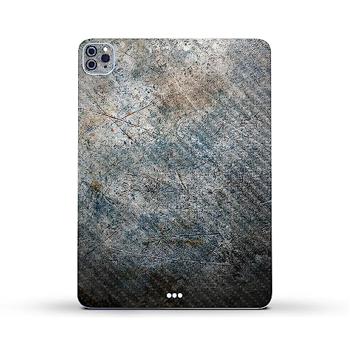 Image of MightySkins Carbon Fiber Skin Compatible with Apple iPad Pro 11 inch M2 4th Gen (2022) Full Wrap Kit - Shadow Concrete | Protective, Durable Textured Carbon Fiber Finish | Easy to Apply | Made in The USA