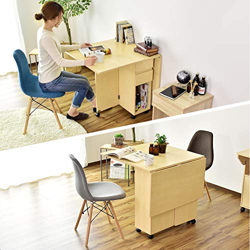 Amazon｜DORIS ドリス ダイニングテーブル 折りたたみテーブル