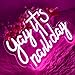 Yay It's Nail Day Neon Signs for Wall Decor Nail Room Wall Decor for Girls Lady Pink LED Sign for Beauty Room Salon Makeup Studio Party Shop Aesthetic Gifts for Women Girls Size 13.8 * 10.9in(XD354)