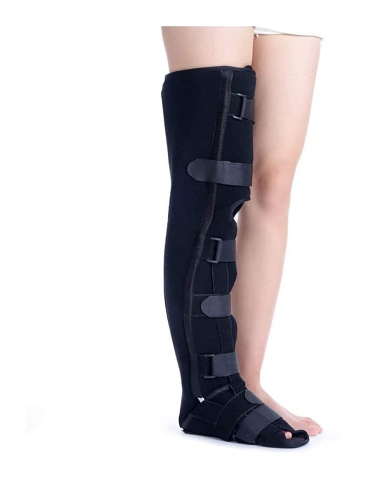 Cómoda Pierna Pie Soportes Tobillo Inmovilizador Tobilleras Ajustables Férula Pierna Transpirable Tobillo Fijación quirúrgica Estabilización Herramienta de rehabilitación 22.7.14 (Size : Small/S)