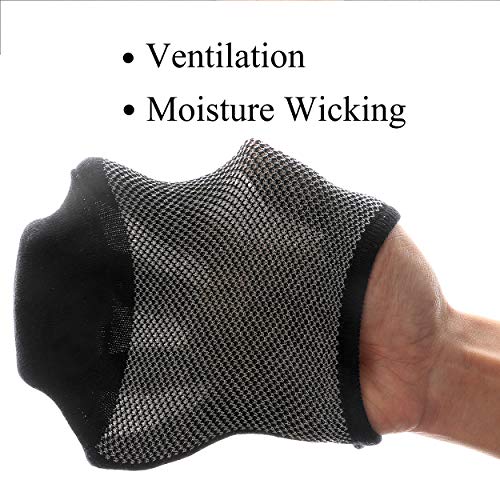 Mottee&Zconia No Show Sock Low Cut Ankle Short Socks for Men Basic Casual Anti-skid Cotton Socks with Non Slip Grips4