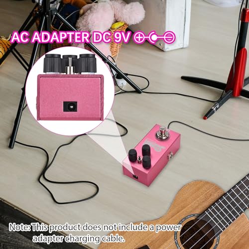 Jemora DK Soloman Pédale de distorsion Pédale d’effets de guitare électrique True Bypass Coque métallique DC 9 V 6,35 mm Interface d’entrée/sortie Mini effecteur de distorsion de guitare - Les Beatles, Paul McCartney, John Lennon, RIngo Starr, George Harrison Jemora DK Soloman Pédale de distorsion Pédale d'effets de guitare électrique True Bypass Coque métallique DC 9 V 6,35 mm Interface d'entrée/sortie Mini effecteur de distorsion de guitare – Image 8