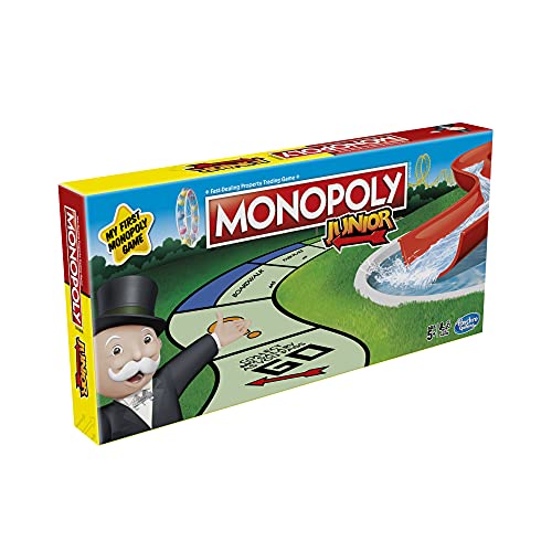 Monopoly Kid's Great Introduction to The Junior Board Game for Ages 5 and Up