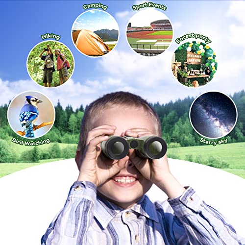 Binoculares infantiles ASONA 12 pcs con cuerda de cuello miniatura 5
