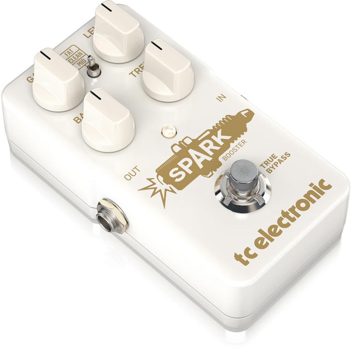 TC Electronic SPARK BOOSTER Fantastisches Booster-Pedal mit Gain-Regler und aktivem EQ