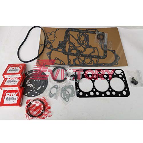 for KUBOTA D1402 Overhaul Rebuild kit Piston Ring + Full