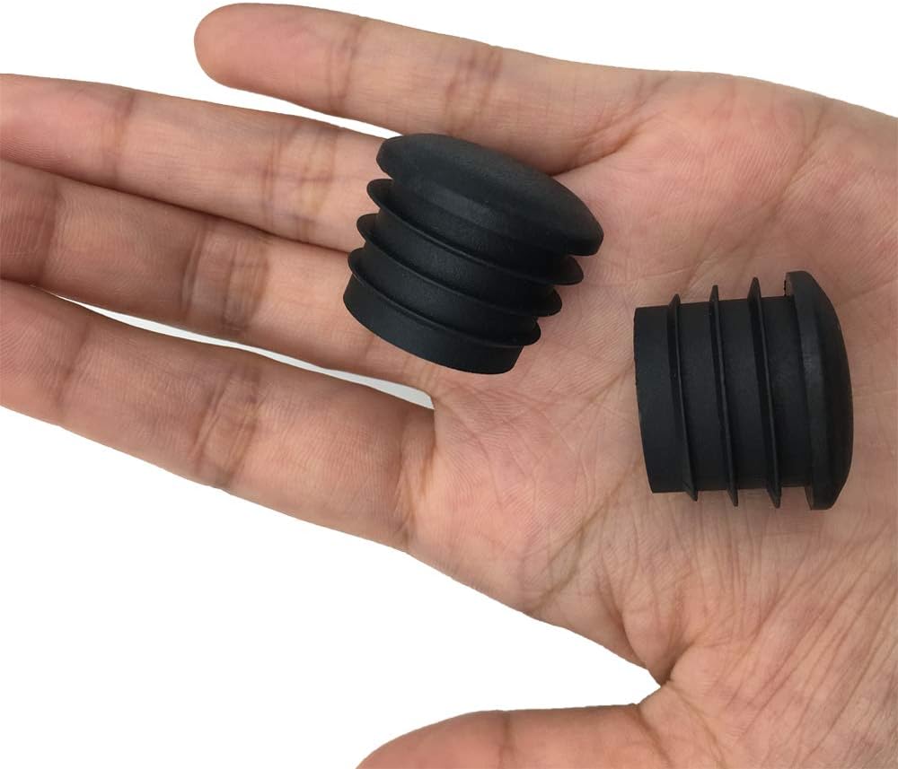 Flаѕh Dеаlѕ - 60% оƒƒ Originalidad 1 Inch Round Plastic Plug & Pipe Tubing End Cap, Great for Fencing Posts, Furniture End Caps, Fitness Equipment End Caps and More (20 Pack)