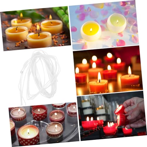Mecha para velas de algodón para hacer velas DIY 1 unidad miniatura 6