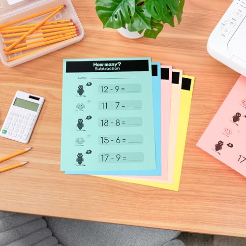Image of Astrobrights Mega Collection, Colored Paper, Punchy Pastel 5-Color Assortment, 625 Sheets, 24 lb. /89 gsm, 8.5 inch x 11 inch - MORE SHEETS! (91732)
