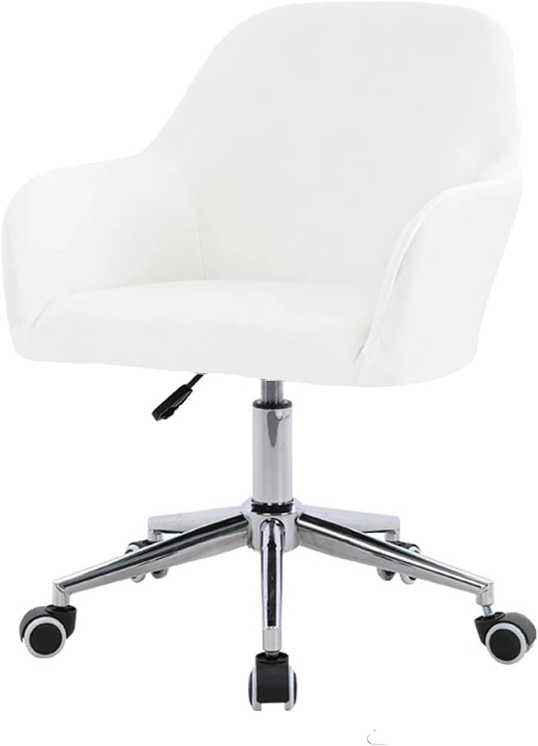 Velvet Office Chair Slipcover with Arms,Cover Chair for Vanity,Modern Office Computer Chair Protector,Stretch Wingback Dining Chair Cover Protector for Home Kitchen Living Room