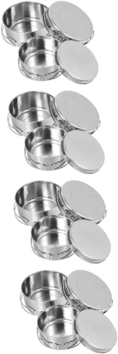 Stainless Steel Cooking Utensils Camping Pans Kit Outdoor Portable Camping Cooking Utensils Stackable