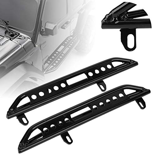 KIMISS Seitenpedal aus Metall, Passend für Axial Scx10 Iii Scx10 Iii Slider Plate RC Zubehör Lichter Ii AX103007 1 10 Auto