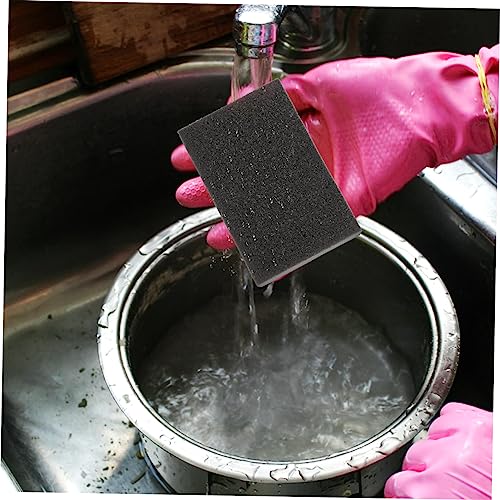 SEWOART 20pcs Black Sponge Block Manual Sanding Sponge Tools for Wood Multi-Function Sponge Automotive Tools Abrasive Sanding Sponge Block Cleaning Sponge Car Polishing Block