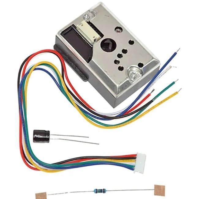 Robokreeda PM2.5 Dust Smoke Particle Sensor Module GP2Y1014AUOF Air ...