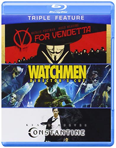 V FOR VENDETTA / WATCHMEN / CONSTANTINE (BD)(3FE) image 2