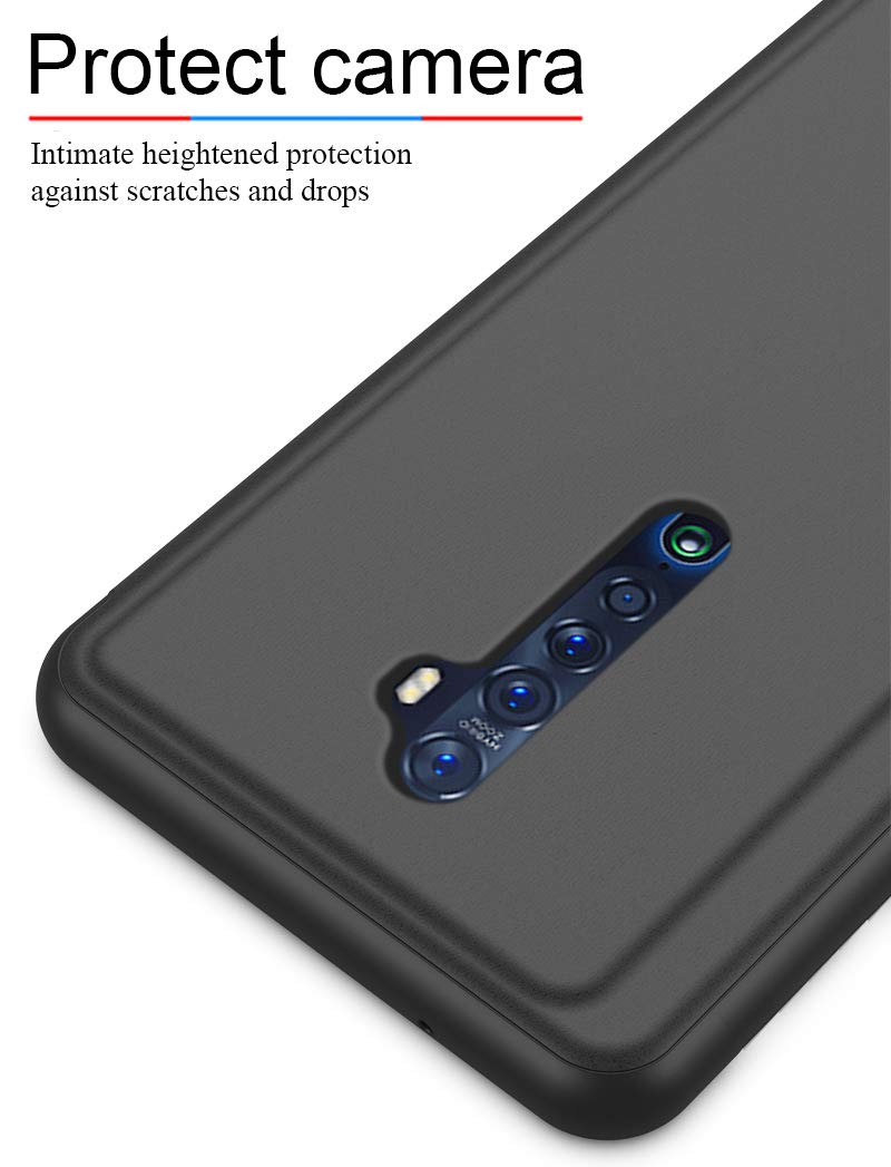 SHIEID Custodia per Oppo Reno 2Z Smart Specchio Cover Custodia in Pelle