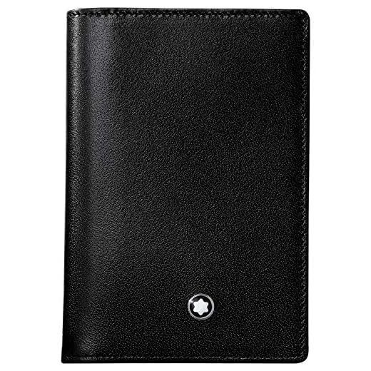 MONTBLANC Men's Credit Card Holder, Black, 10 cm