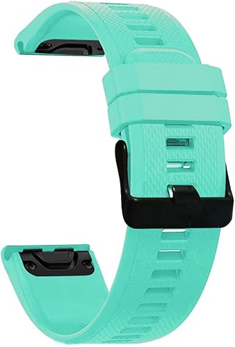 Miniatura 9 de AISPORTS Correa de reloj de ajuste rápido de 0.866 pulgadas compatible con Garmin Fenix 7, banda de silicona de repuesto para Garmin Fenix 766 Pro55