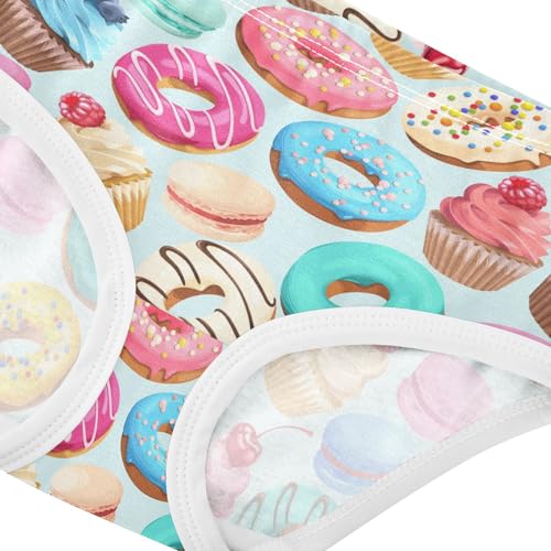 Little Girl Underwear Toddler Panties Kids Undies Cake Print Soft Cotton Briefs 2T-8Y4